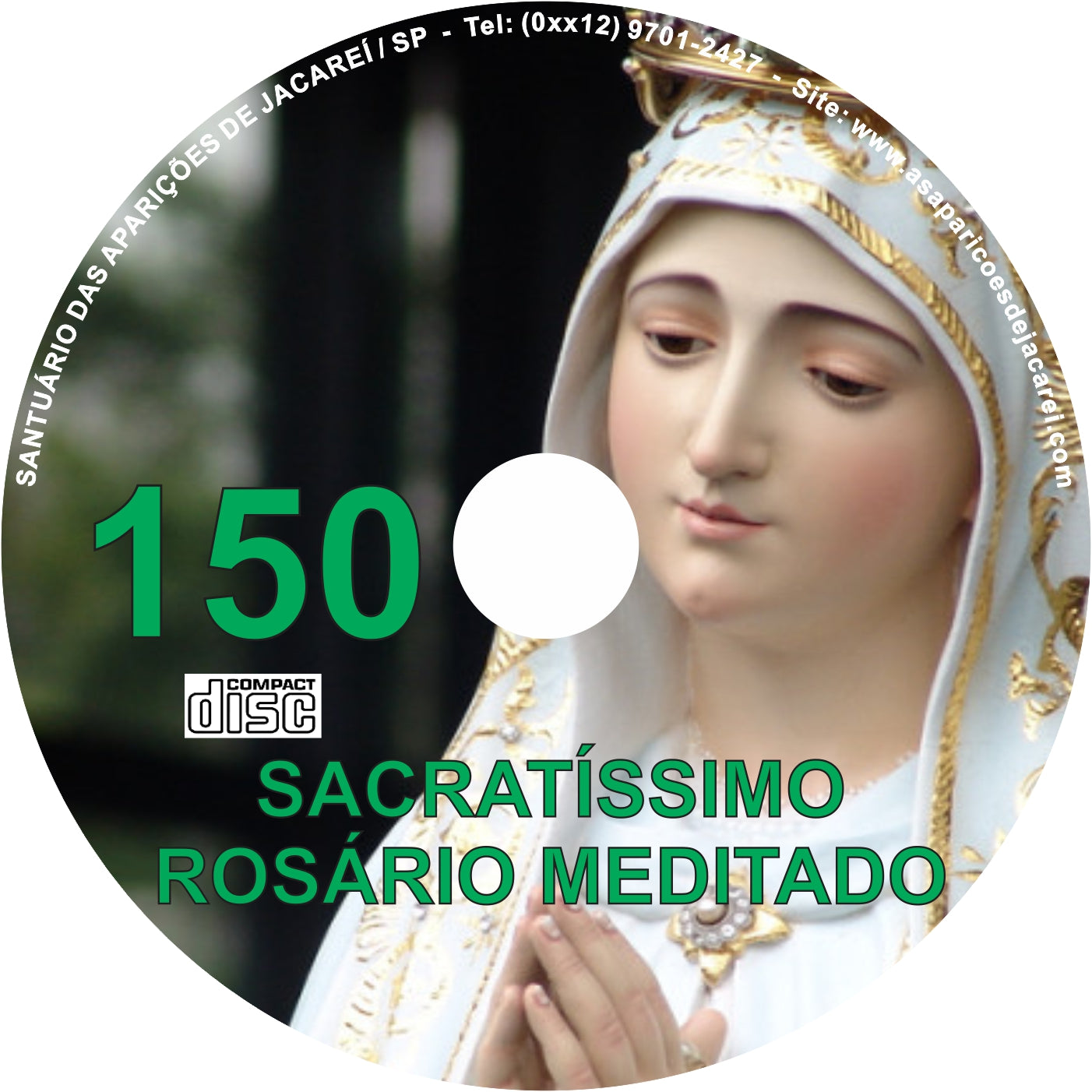 CD Rosário Meditado 150 CD Rosário Meditado 150